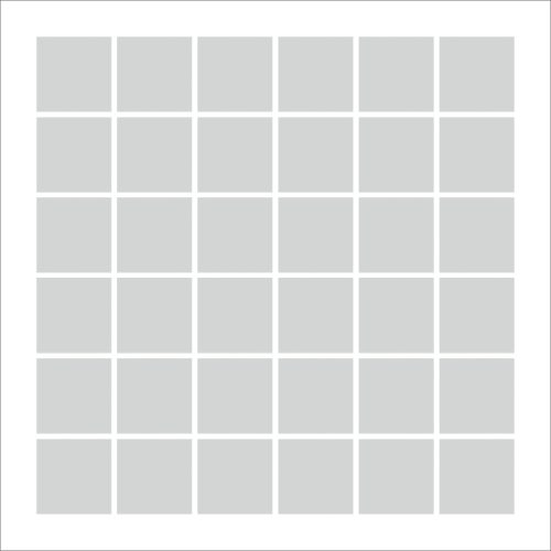 Gray 2" x 2" Matte