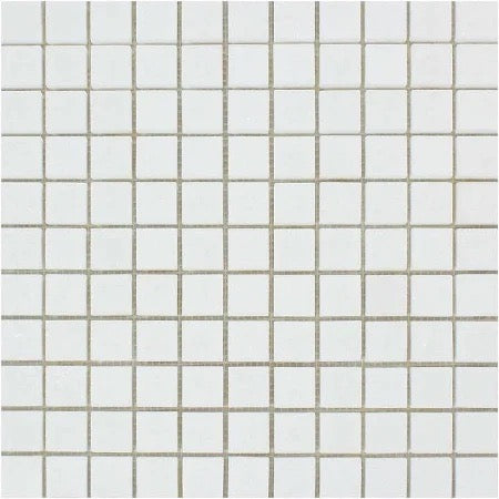 White Thassos Mosaic Polished