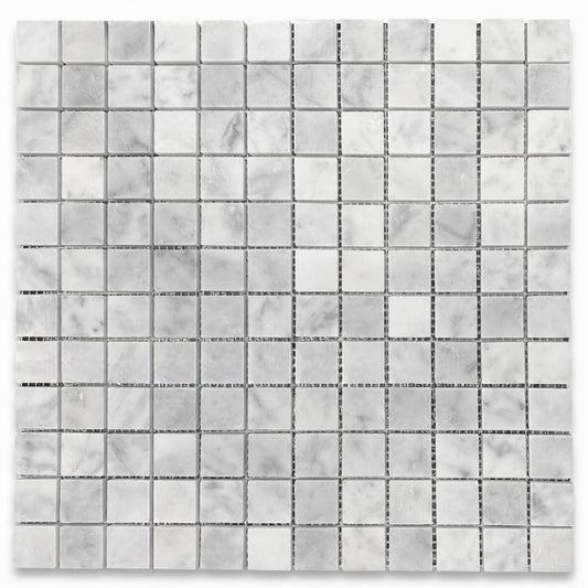 Bianco Carrara Mosaic Polished