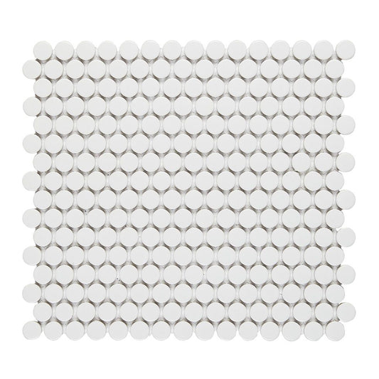 Matte White Pennyrounds